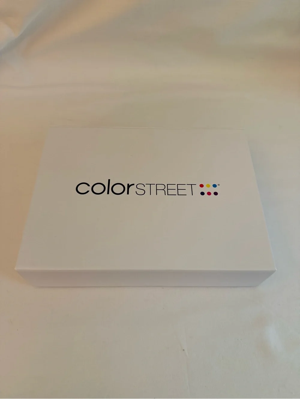 Color Street White Logo Box - ColorStreet